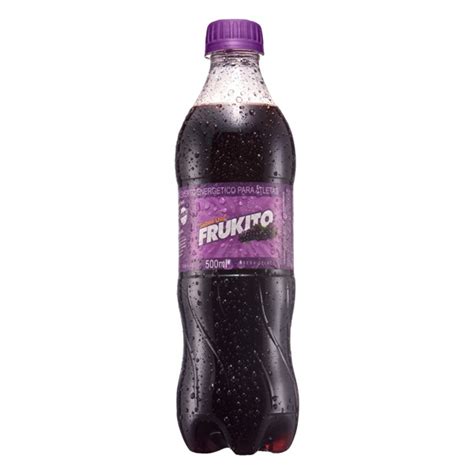 Suplemento Energético Uva Frukito Garrafa 500ml Supermercado Índio