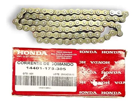 Corrente De Comando Biz 100 Pop 100 Original Honda 84 Elos Frete grátis