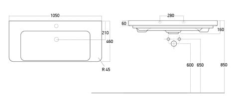 Раковина Dreja Luxury 105