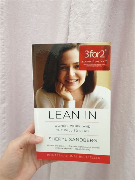 Lean In Women Work And The Will To Lead By Sheryl Sandberg