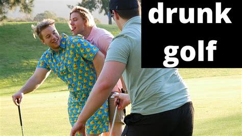 We Tried Drunk Golf Youtube