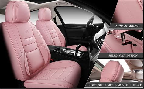 Amazon Haitour Full Coverage Leather Car Seat Covers Full Set