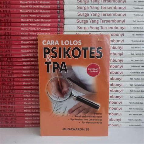 Jual Buku Obral Super Murah Buku Cara Lolos Psikotes TPA Di Seller