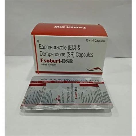 Capsules Esomeprazole Ec Domperidon Sr Packaging Type Box