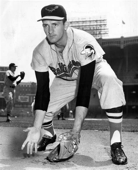 Ron Hansen Ready To Field A Ball During Warmup Baseball Photos