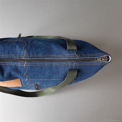 Сумка-тоут: Джинсовая сумка Август – заказать на Ярмарке Мастеров ...