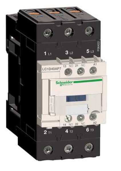 Schneider Electric Iec Magnetic Contactor Poles V Ac A