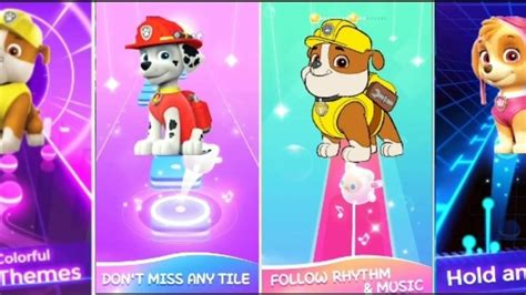 Tiles Hop Rubble Paw Patrol Paw Patrol Rubble Paw Patrol Paw