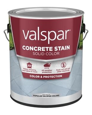 Solid Color Concrete Stain - Valspar® Coating