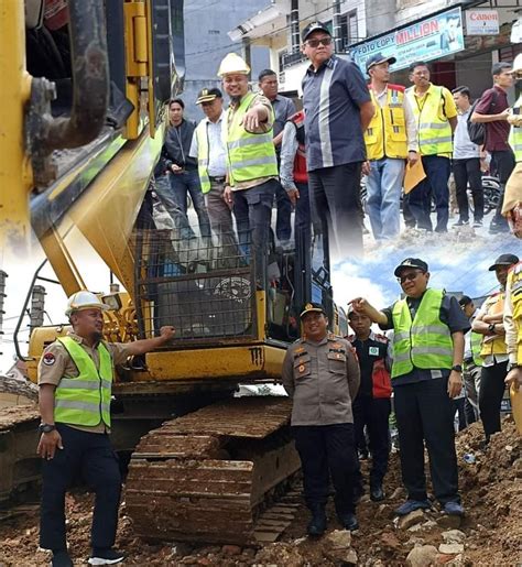 Gubernur Andi Sudirman Tinjau Pembangunan Jembatan Malangngo