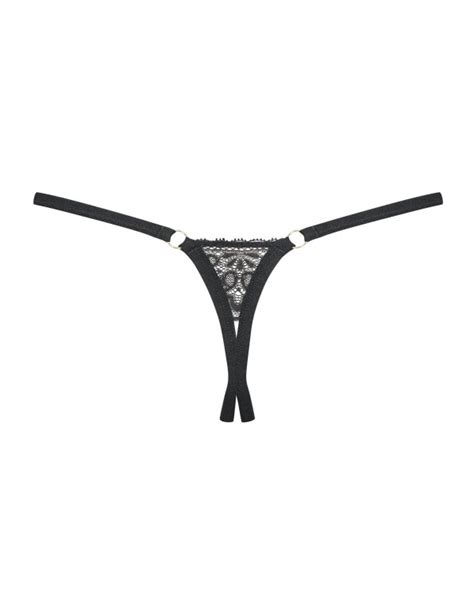 Sexy Perizoma Aperto Sotto Collezione Meshlove Obsessive Lingerie