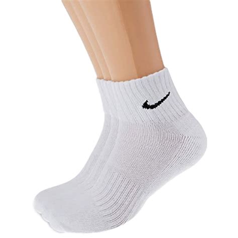 Nike Value Baumwolle Quarter Weiss L Socke Kauflandde