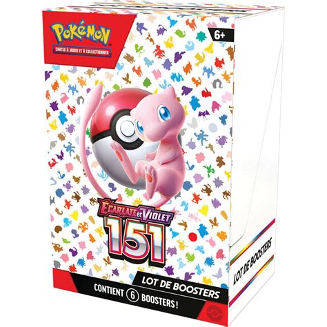 Pokémon JCC: Écarlate et Violet - 151 Boîte de Boosters - 60 Cartes