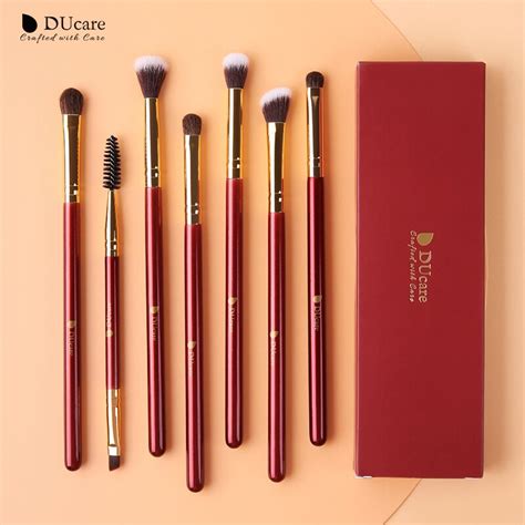 Ducare Eyeshadow Brush Set 7pcs Makeup Eye Brush Set Focallure