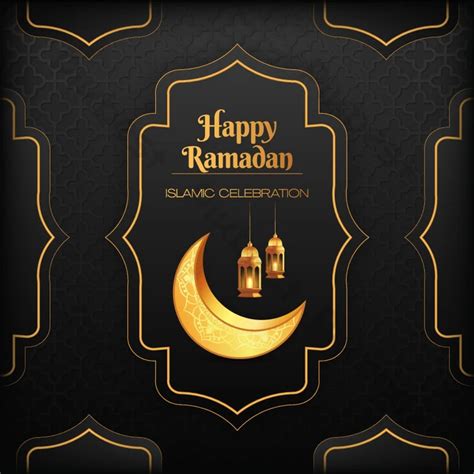 Vector Ramadan Kareem Greeting Card Design With Islamic Background AI