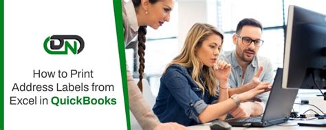 How to Print Address Labels from Excel in QuickBooks?