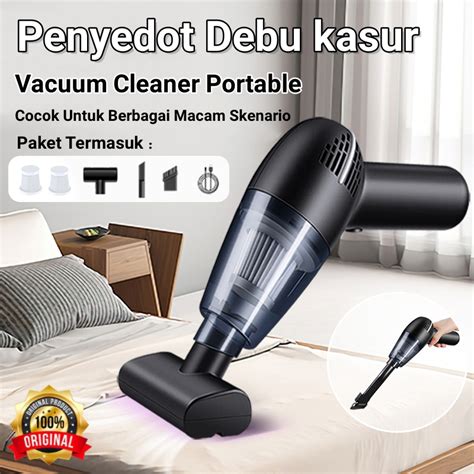 Jual Penyedot Debu Kasur Portable Wireless Car Vacuum Cleaner 9000Pa