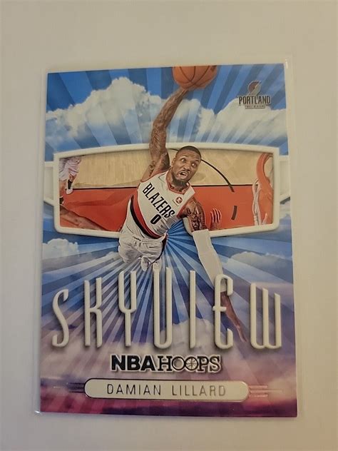 Panini Nba Hoops Skyview Damian Lillard For Sale Online