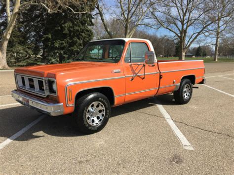 Original 1973 Gmc Sierra Grande 2500 Ac Automatic 350 V8 Longbed 100