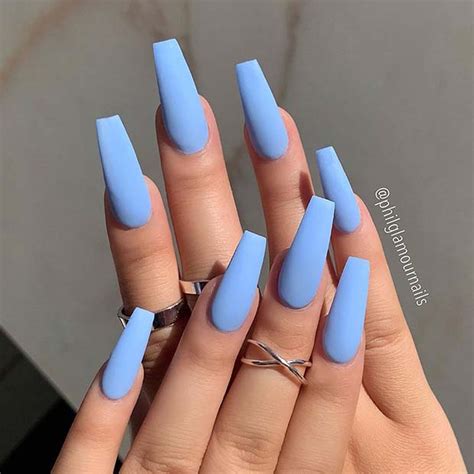 10 Adorable And Easy To Do Cute Light Blue Nail Designs You Need To Try