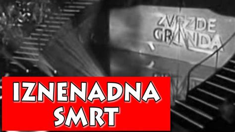 Iznenadna Smrt Peva Zvezde Granda Do Iveo Tragediju Youtube