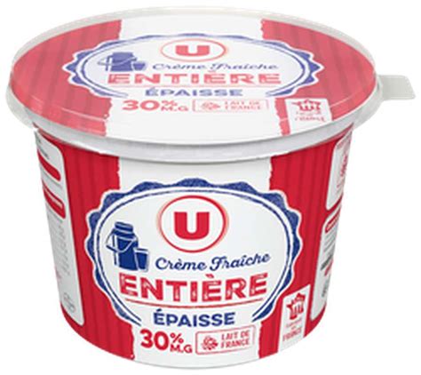 Crème fraîche épaisse entière 30 MG U 50 cl OBSOLETE La Belle