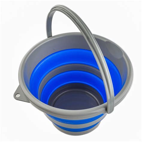 folding collapsible bucket  gallon bucket  handle
