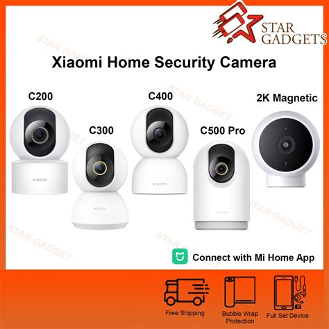 Xiaomi Smart Camera C200 C300 C400 C500 Pro Mi Camera 2K