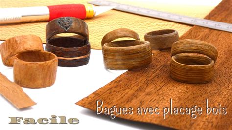 Fabriquer Des Jolies Bagues En Bois YouTube