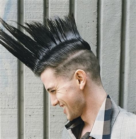 Ladies Fashion Fun Mohawk Hairstyle Trend For Men