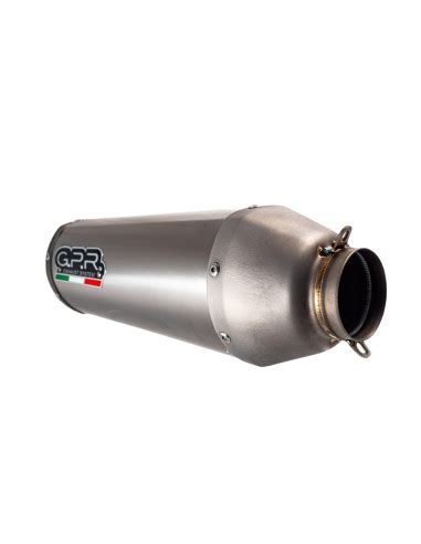 Gpr Slip On Exhaust Pentacross Full Titanium Fim Homologated For Gas