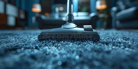 Vacuuming Indoors To Clean Carpets Concept Vacuuming Technique Carpet