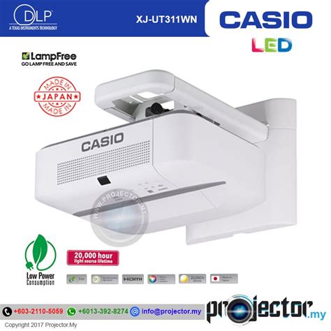 Casio XJ-UT311WN Ultra Short Throw Projector