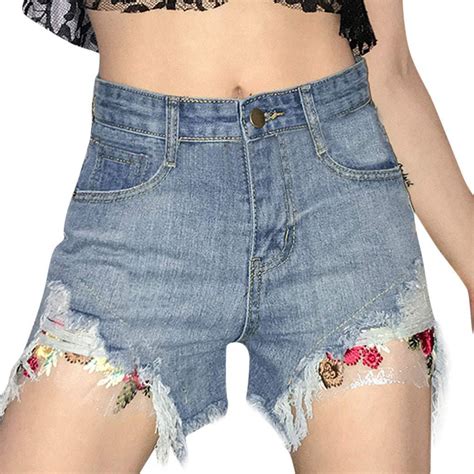 Damen Hosen Sommer Lqqstore Neue Frauen Sommer Kurzschluss Jeans Denim