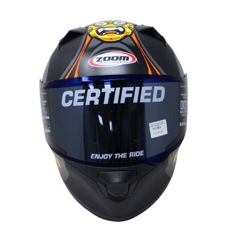 Casco Zoom 503 Apex Negro Amarillo Eureka502