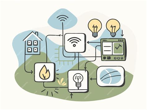 Premium Vector Efficient Iot Energy Management System For Smart Homes And Buildings