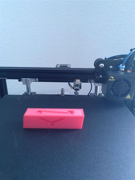 I Have Had The Ender 5 Pro For Three Days Now My Prints Are Leaning On The Y Axis I Tightened