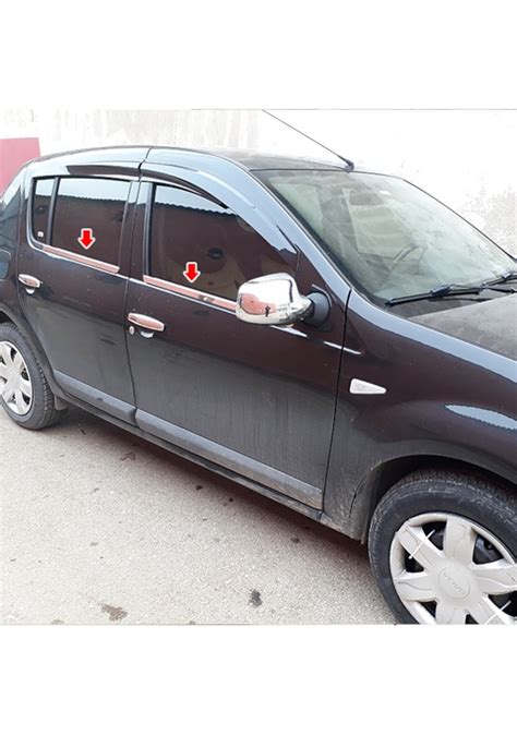 Dacia Sandero Krom Cam Çıtası 4 Parça 2013 2020 Fiyatları ve Özellikleri