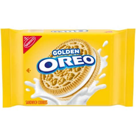 Oreo Golden Sandwich Cookies 143 Oz Kroger