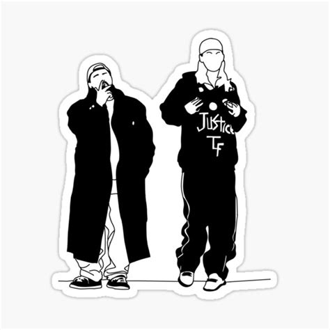 Silent Bob Stickers Redbubble