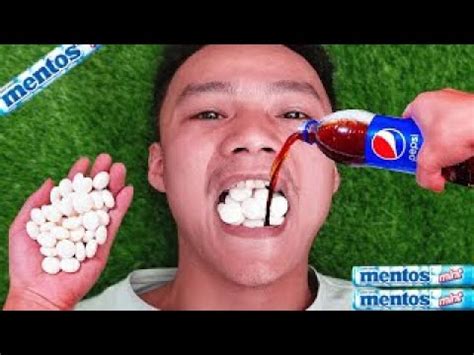 Coca Cola Fanta Mtn Dew Pepsi Sprite And Mouths Mentos In Big