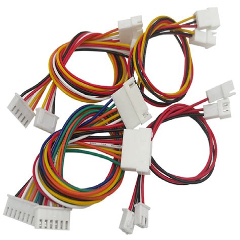 4 Pin Extension Cable Male And Female Jst Connectors Xh 254mm 20cm Wire