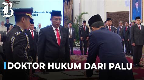 Profil Supratman Andi Agtas Menteri Hukum Dan Ham Youtube