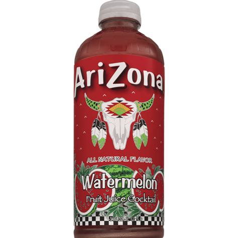 AriZona Fruit Juice Cocktail Watermelon 34 Oz Instacart