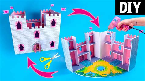 Diy 💖 Como Fazer Um Castelo De Princesa 🏰 Youtube