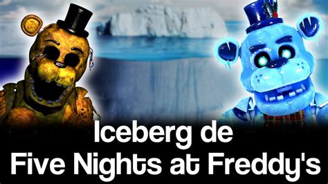 El Iceberg Completo De Five Nights At Freddys Youtube