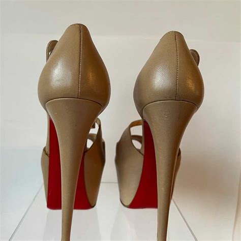 Christian Louboutin Nude Exagona High Heel Gem