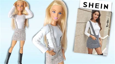 Roupa Da Shein Para Boneca Barbie Como Fazer Roupa Para Barbie Look