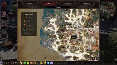 Divinity 2 Fort Joy Map Maping Resources