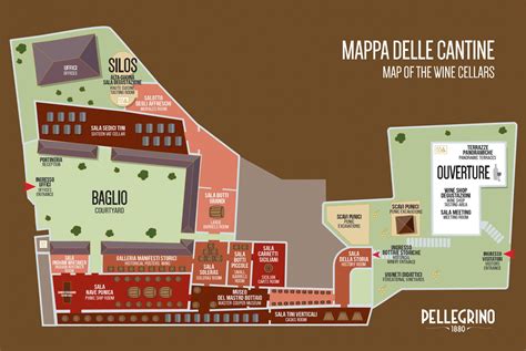 Mappa Cantine 2023 Cantine Pellegrino Vini Marsala E Pantelleria